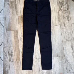 American Eagle Outfitters Navy Hi-Rise Skinny Jeans trousers